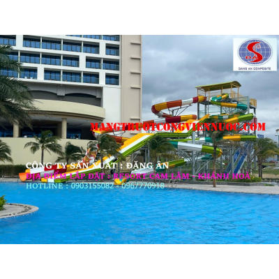 thiết kế máng trượt công viên nước cảm giác mạnh